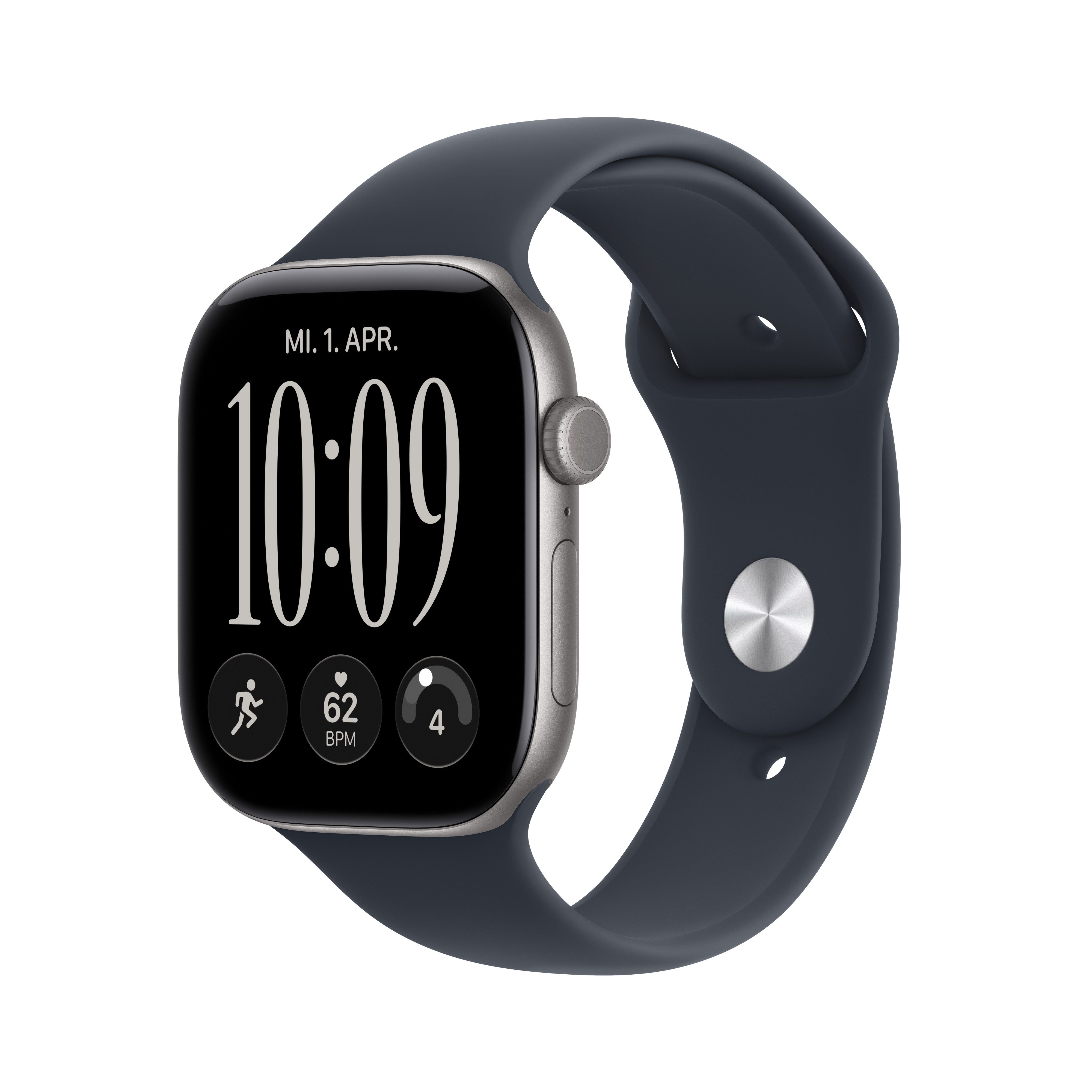 Apple Watch Series 12 Aluminium Smartwatch (4,6 cm/1,81 Zoll, Watch OS)