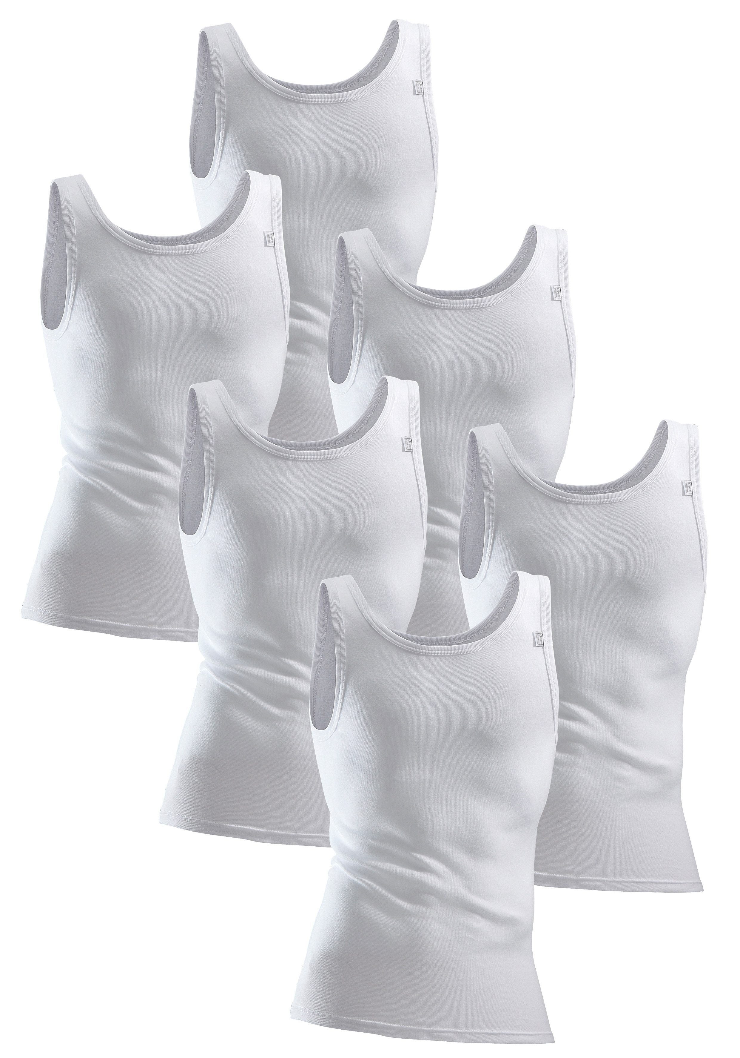 Clipper Exclusive Unterhemd (6-St) in Feinripp-Qualität – Bild 5 von 5