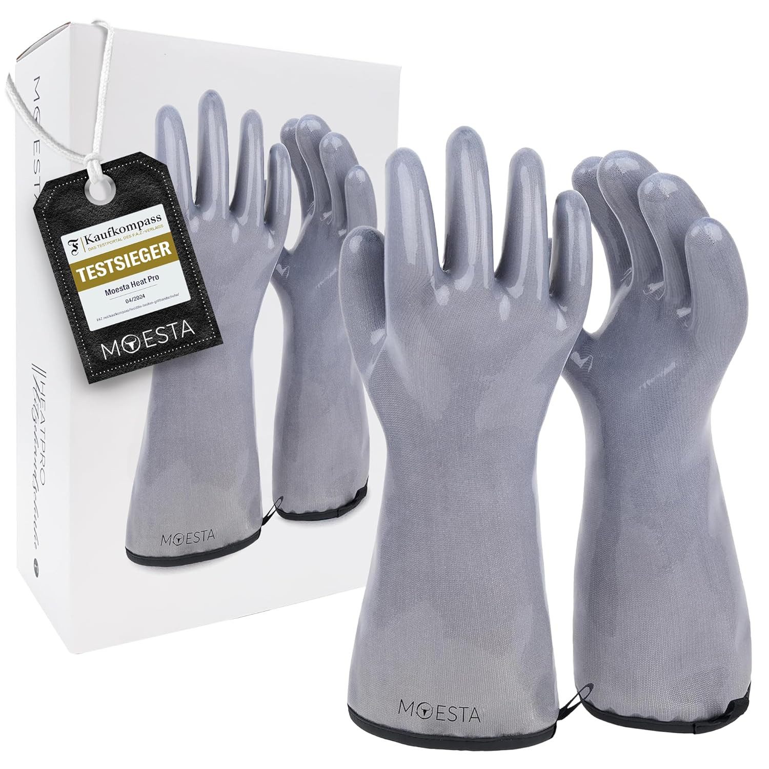 Moesta BBQ Grillhandschuhe HeatPro Hitzehandschuhe - günstig online kaufen
