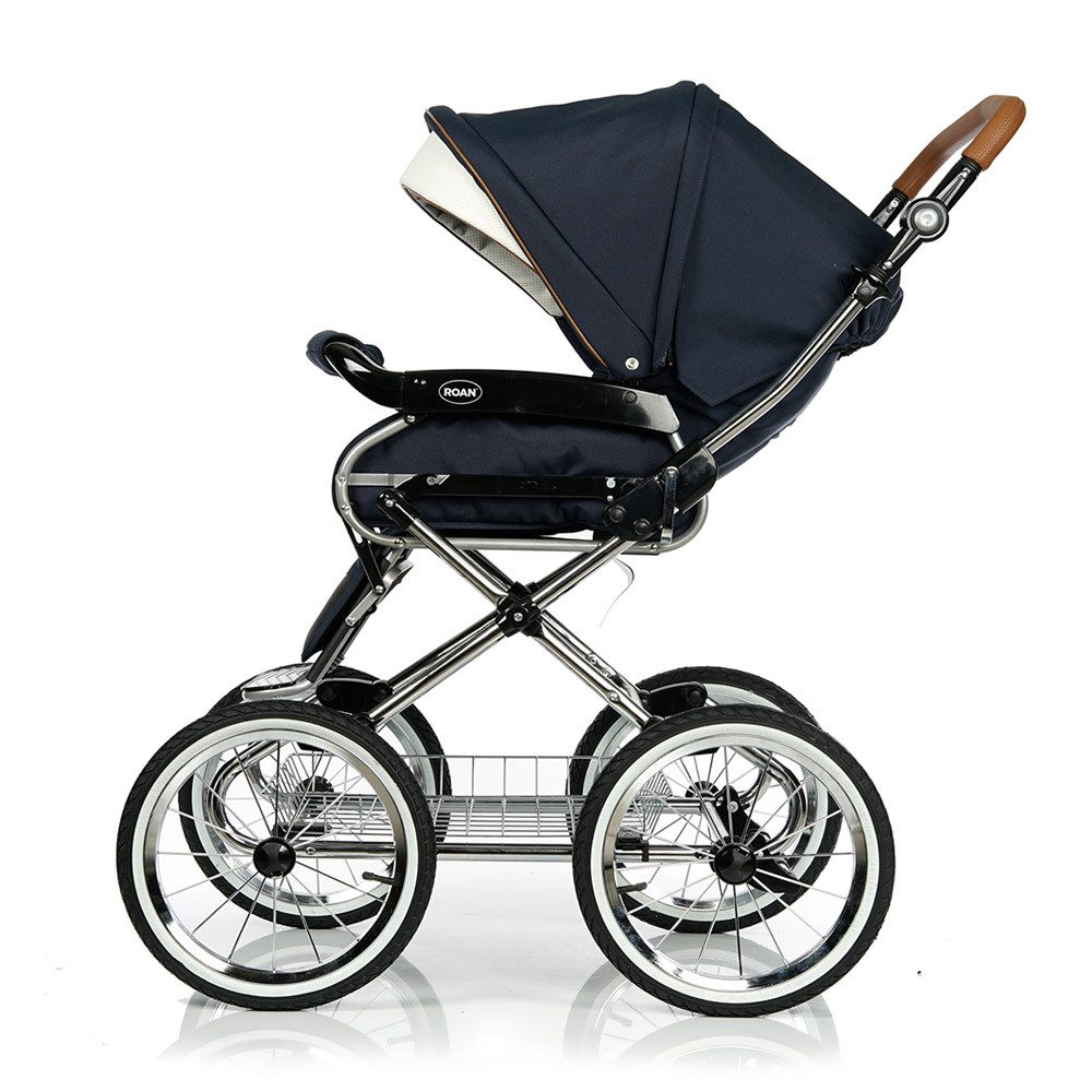 Roan Kombi-Kinderwagen Emma Classic 2 in 1 inkl. Sportsitz und Zubehör in 7 Farben