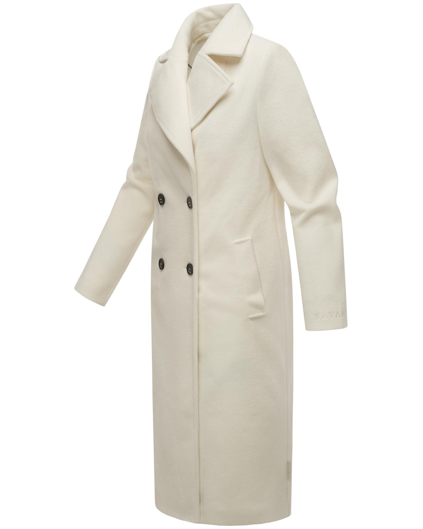 Navahoo Langmantel Sternlein 14 Kurzmantel in Woll-Optik mit Reverskragen