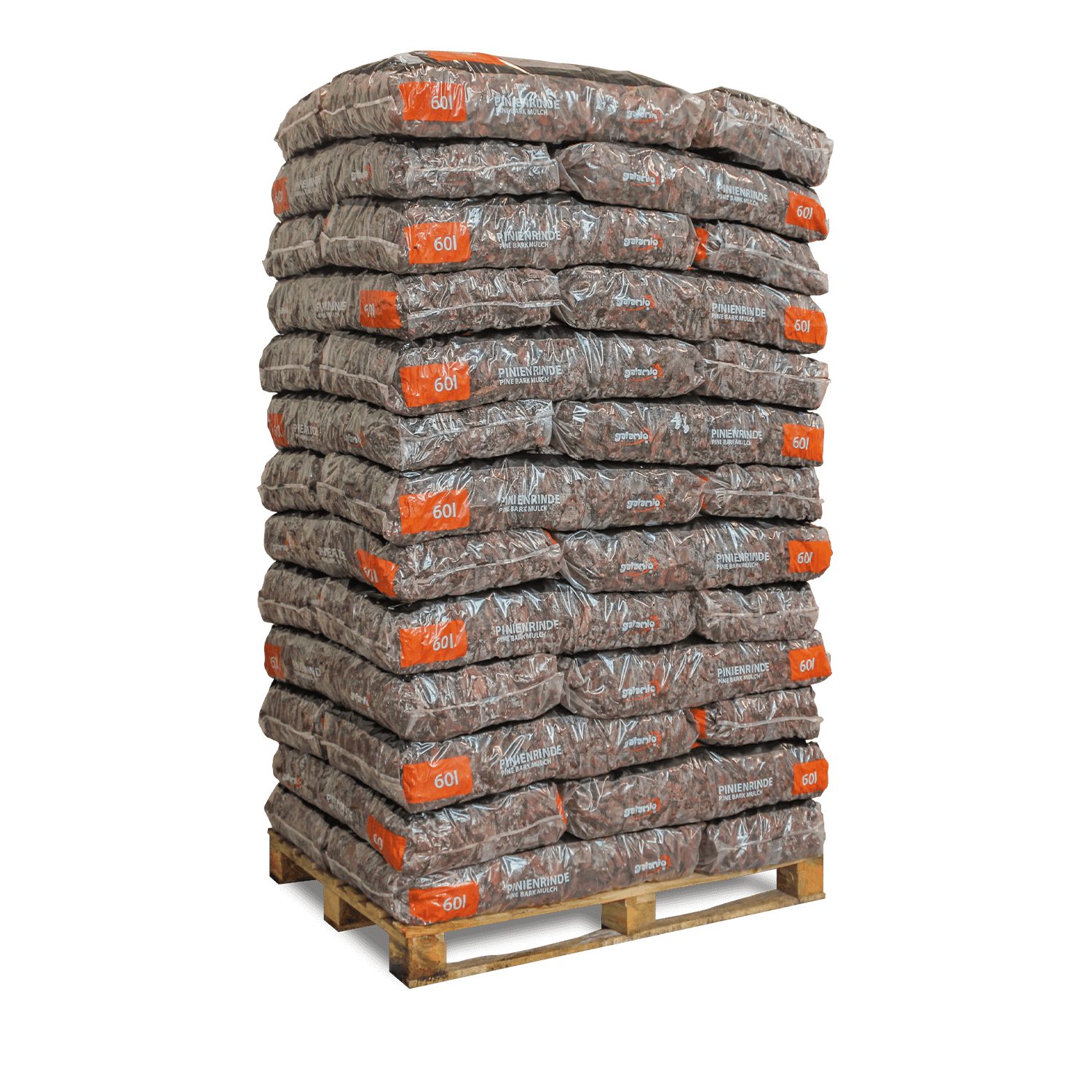 GALAMIO Pinienrinde Pinie Grob, (Palette, 39-St)