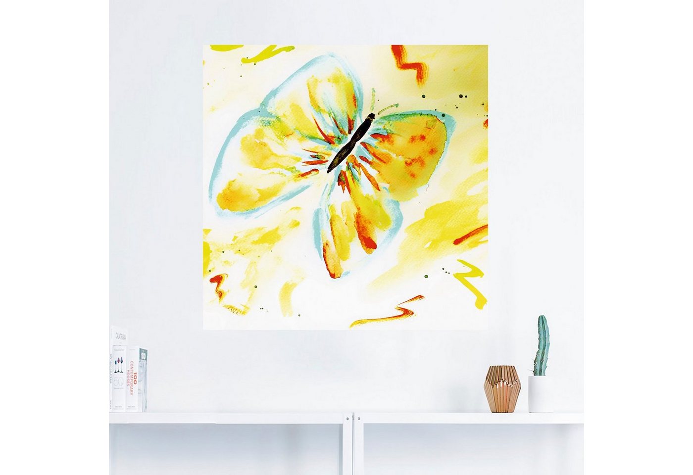 Artland Wandbild »Schmetterling«, Insekten (1 Stück), in vielen Größen & Produktarten -Leinwandbild, Poster, Wandaufkleber / Wandtattoo auch für Badezimmer geeignet-kaufen