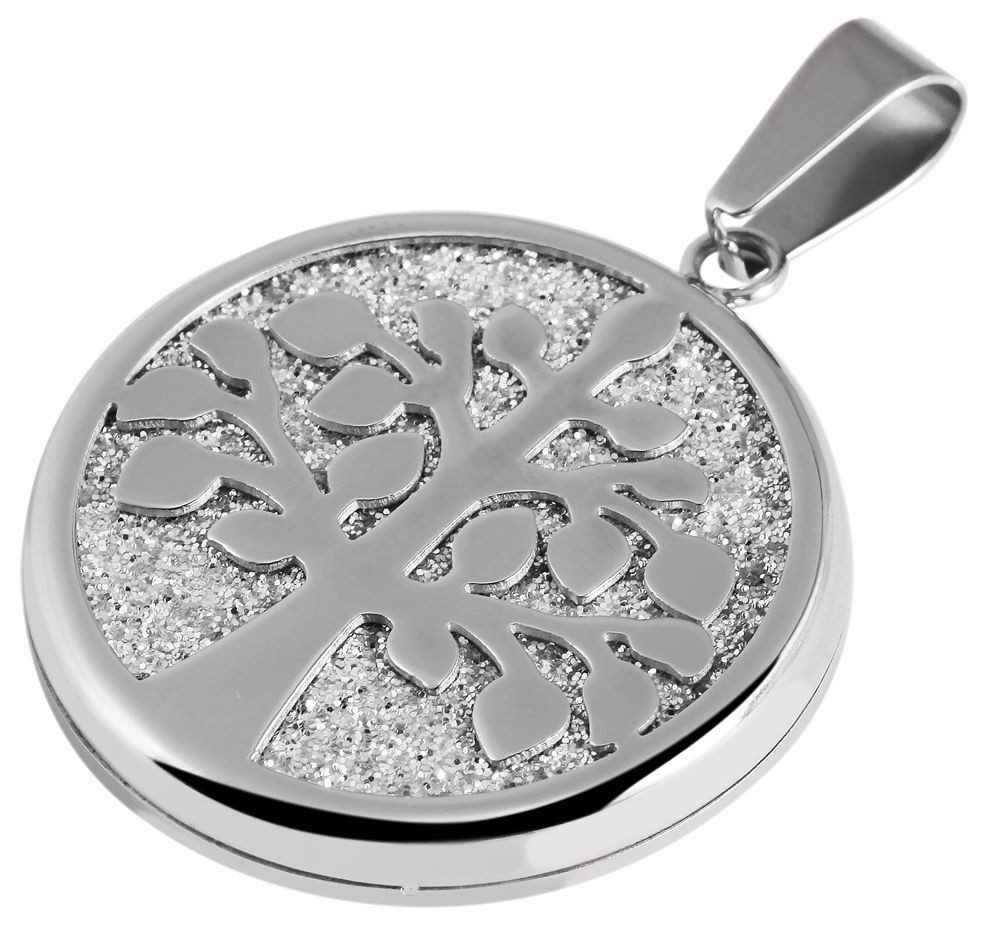 Adelia´s Kettenanhänger eleganter Schmuck Anhänger aus Edelstahl