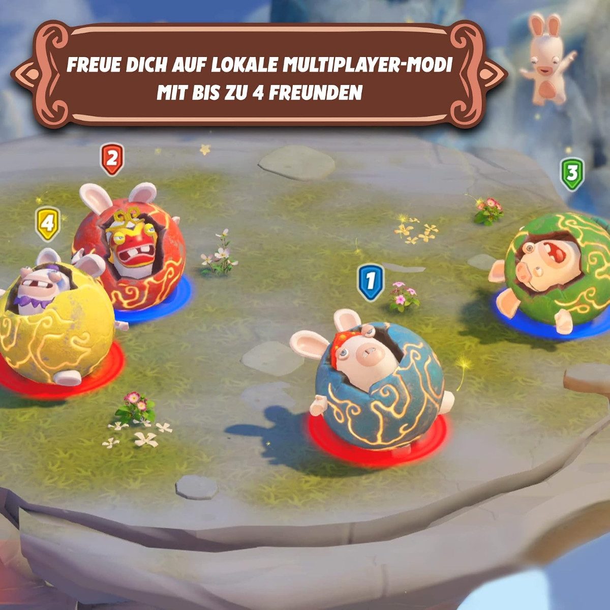 Nintendo Switch Spiel Rabbids: Party of Legends - Nintendo Switch, Enthält nur Downloadcode