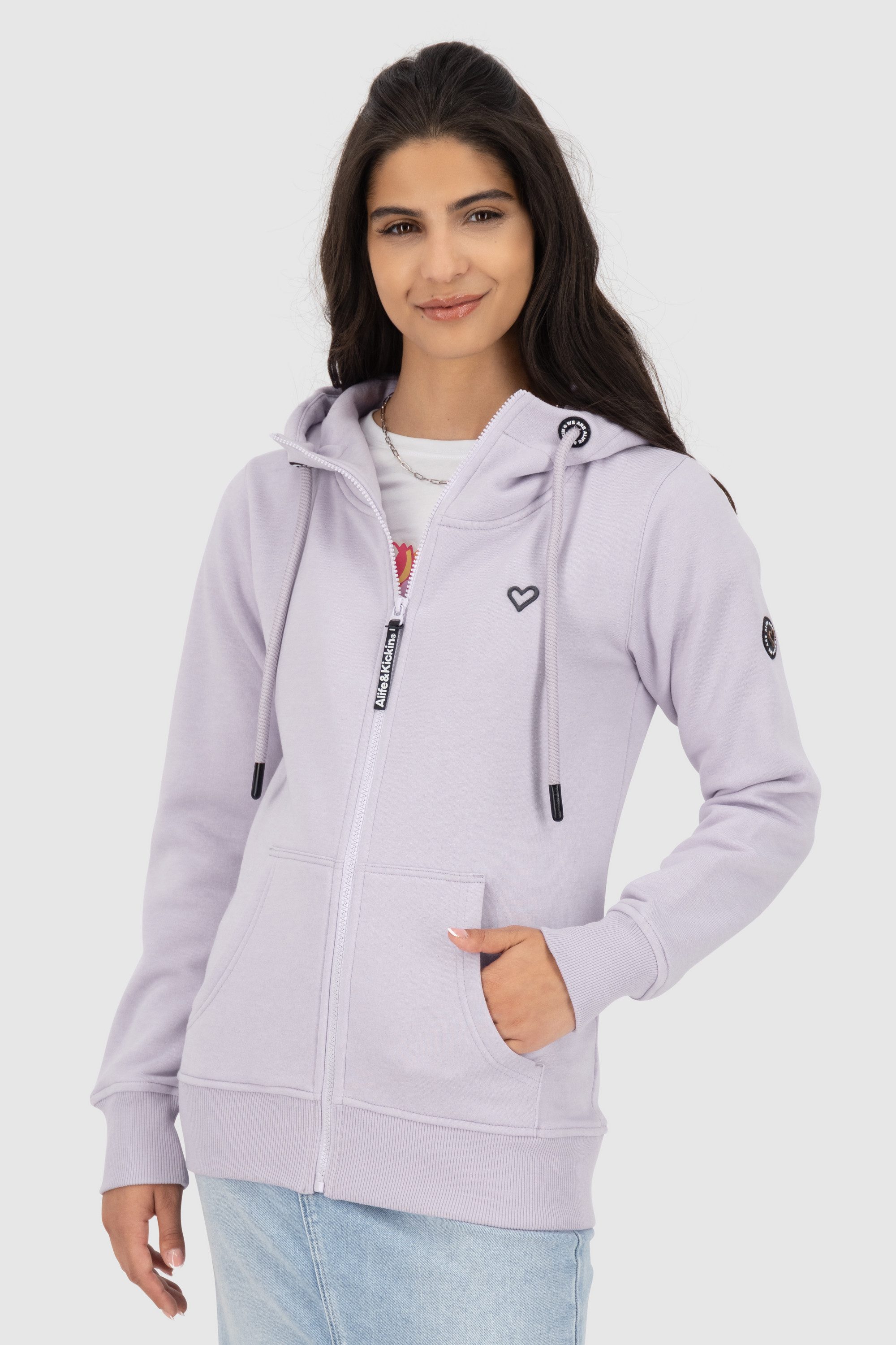 Alife & Kickin Kapuzensweatjacke Damen YasminAK A Kapuzensweatjacke, Sweatjacke