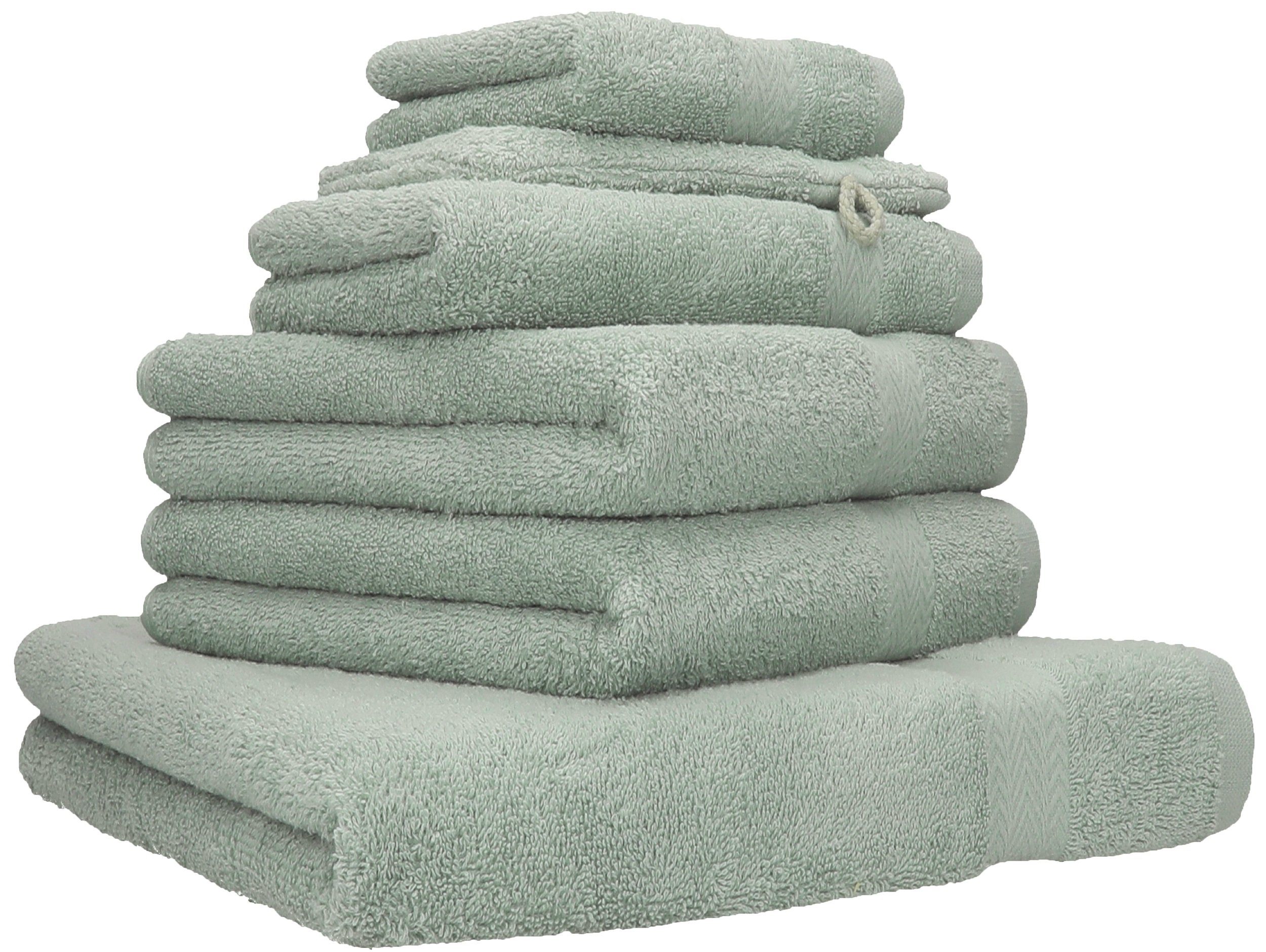Betz Handtuch Set 6-TLG. Handtücher-Set Premium, 100% Baumwolle (6-St), 1 Liegetuch 2 Handtücher 1 Gästetuch 1 Waschhandschuh 1 Seiftuch