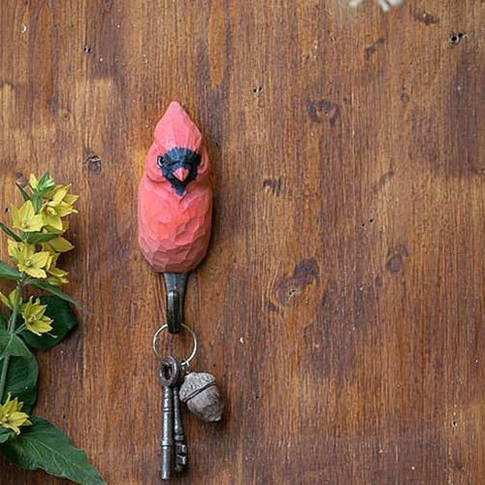 Wildlife Garden Kleiderhaken Wanddekoobjekt DecoHook Cardinal