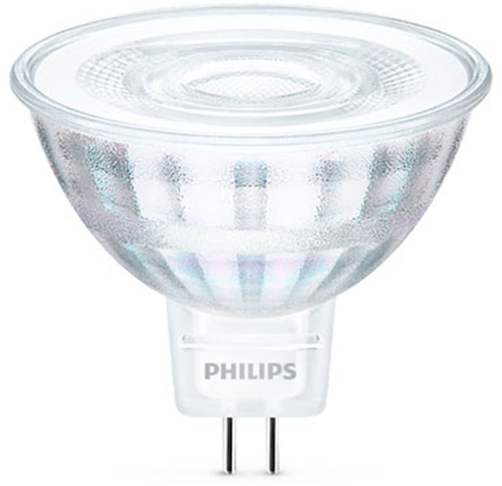 Philips Hue LED-Leuchtmittel LED Spot 35W GU5.3 kaltweiß 390lm nicht dimmbar, GU 5,3