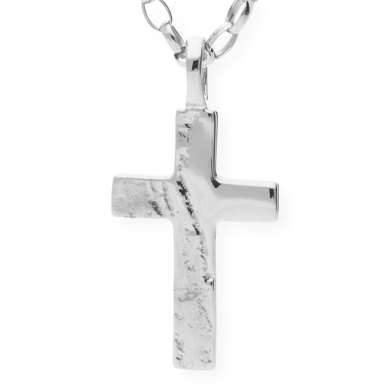 Kreuzanhänger JuwelmaLux Anhänger 925/000 Sterling Silber Kreuz JL20-02-0265