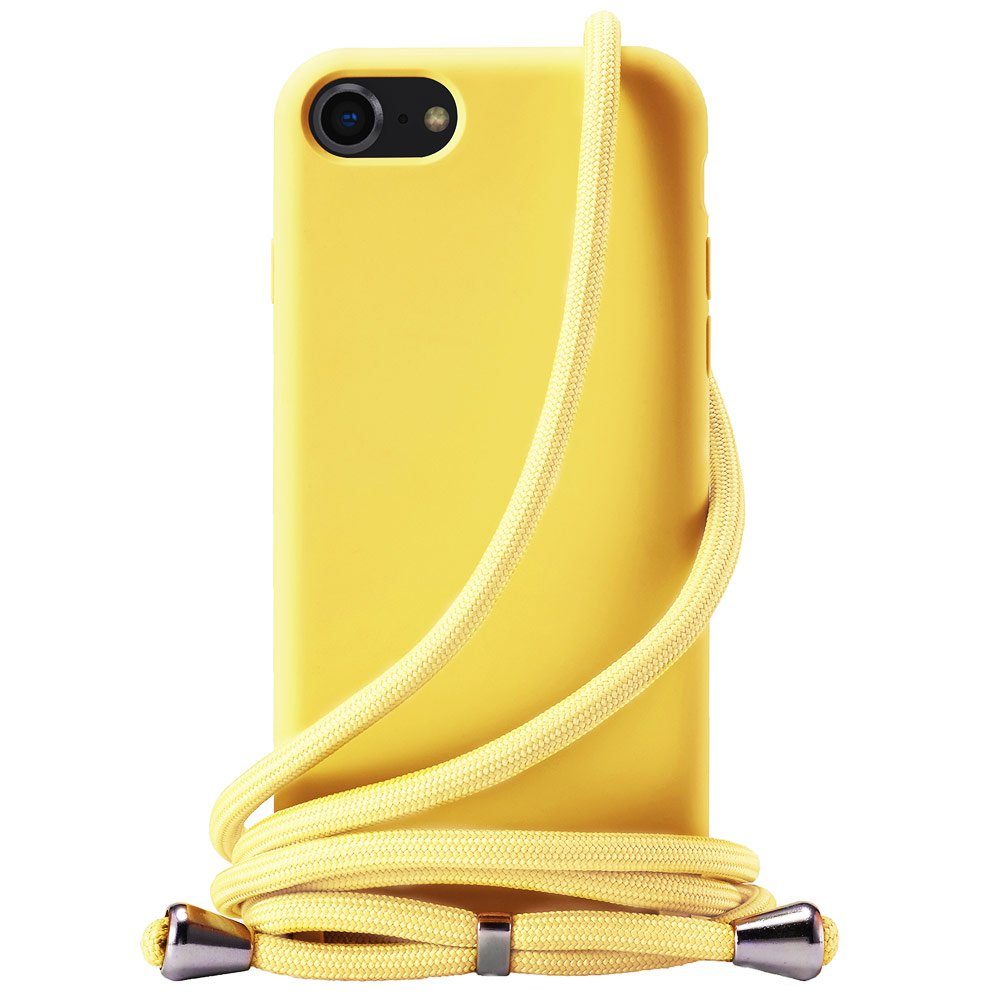 FITSU Handyhülle Handykette für Apple iPhone Hülle mit Band Handyband Case zum Umhängen, Hülle für iPhone 12 Pro, 12, 12 Mini, SE 2022, 11, XS, XR, X, 8, 7, 6