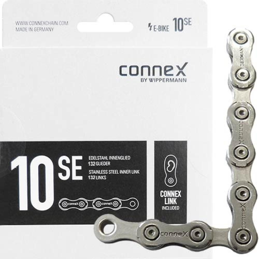 Fahrradkette Connex Kette 10sE 10-fach E-25 132 Glieder silber