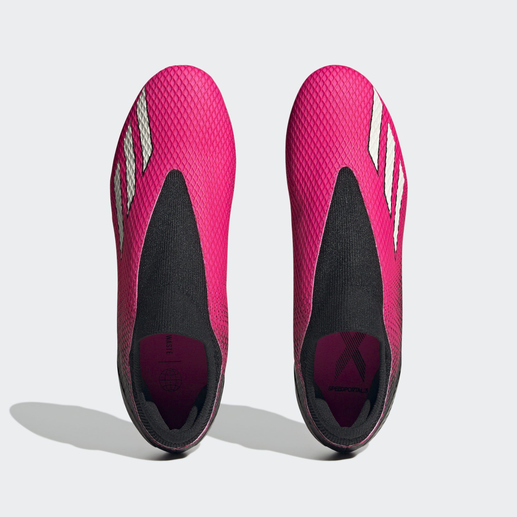 Performance FG X adidas Fußballschuh SPEEDPORTAL.3 FUSSBALLSCHUH LACELESS pinkschwarzweiss