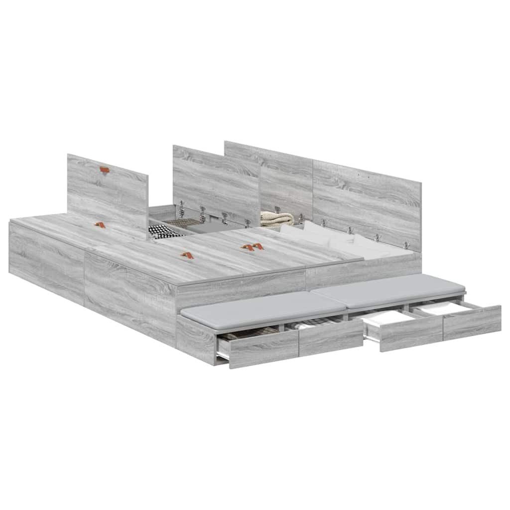 vidaXL Bett Bett mit Stauraum mit günstig online kaufen