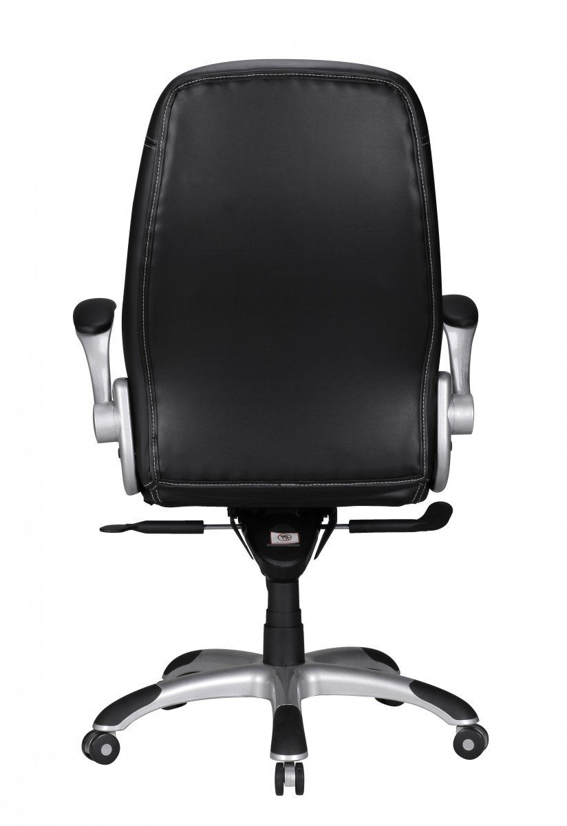 Drehbar, Amstyle Racing Schwarz Design), / SPM1.239 Armlehne Bürostuhl (Kunstleder mit Gaming Schreibtischstuhl Weiß, Drehstuhl Chair