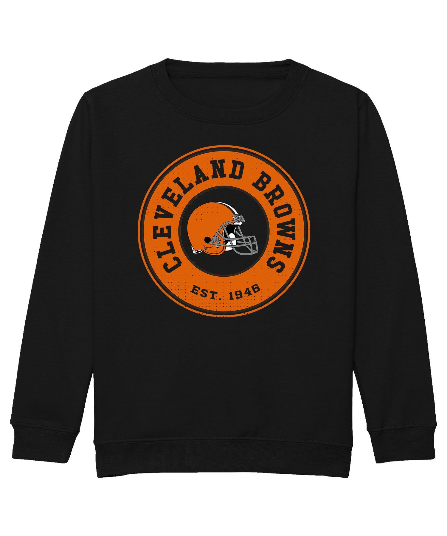 Quattro Pullover Sweatshirt NFL Kinder Super Browns Cleveland - (1-tlg) Football Bowl Formatee American