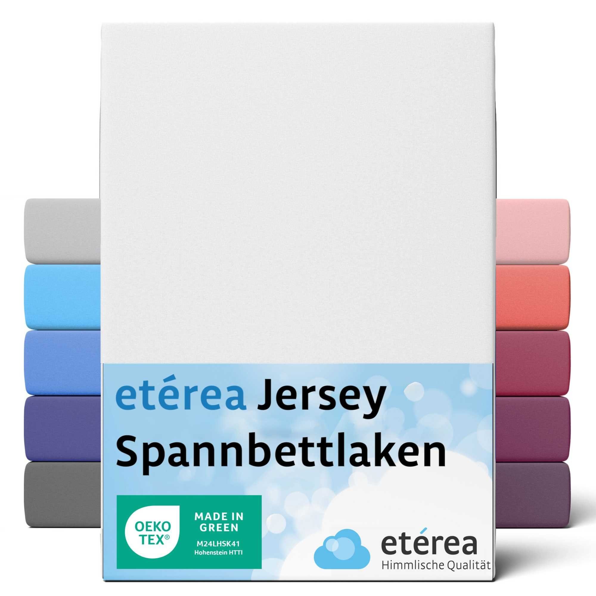 Spannbettlaken etérea Comfort Jersey Spannbettlaken, etérea Himmlische Qualität, Jersey, Gummizug: rundum, (1 Stück)