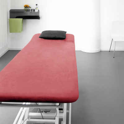 Massageliegenbezug Frottee Stretch Massageliegenbezug, TRAUMSCHLAF, Frottee, Gummizug: Rundumgummi, (1 Stück)