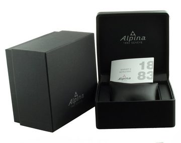 Alpina Watches Chronograph Swiss Made Herren Uhr Startimer Pilot Chronograph 42mm Neu, Saphirglas, 10 ATM, Zeiger nachleuchtend, viele Funktionen