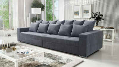 Küchen-Preisbombe Sofa Modernes Big Sofa Wohnlandschaft Sofa Couch Jumbo XXL 3 - hellgrau, Sofa