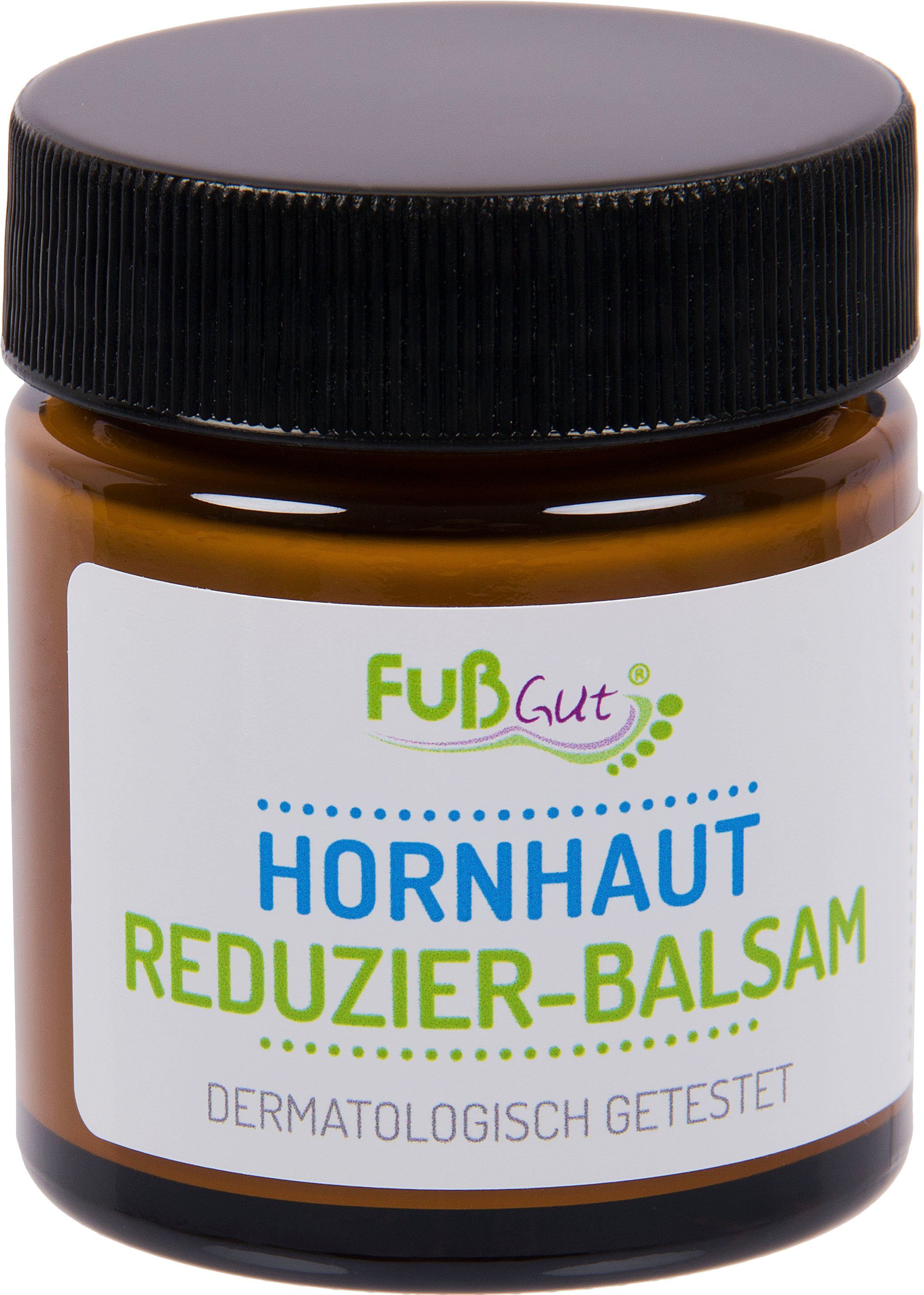 Fußgut Hornhautbalsam Hornhaut-Reduzier-Balsam, für Diabetiker geeignet, pflegt Ellenbogen, bis zu 75% Hornhautreduzierung innerhalb von 28 Tagen