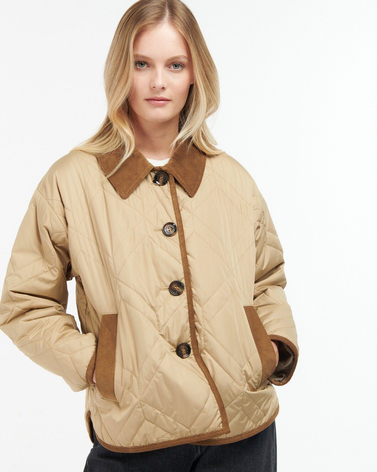 Barbour Steppjacke Steppjacke Trench/Ancient Poplar Barrhead