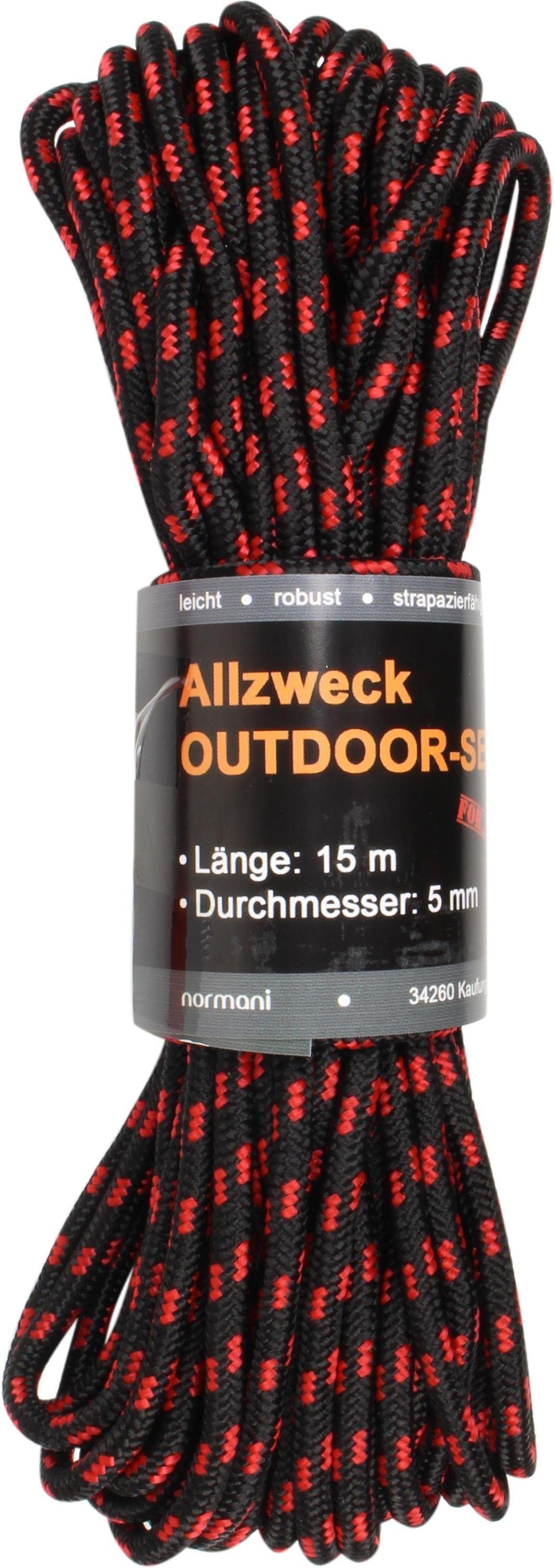 normani Allzweck-Outdoor-Seil 5 mm x 15 günstig online kaufen