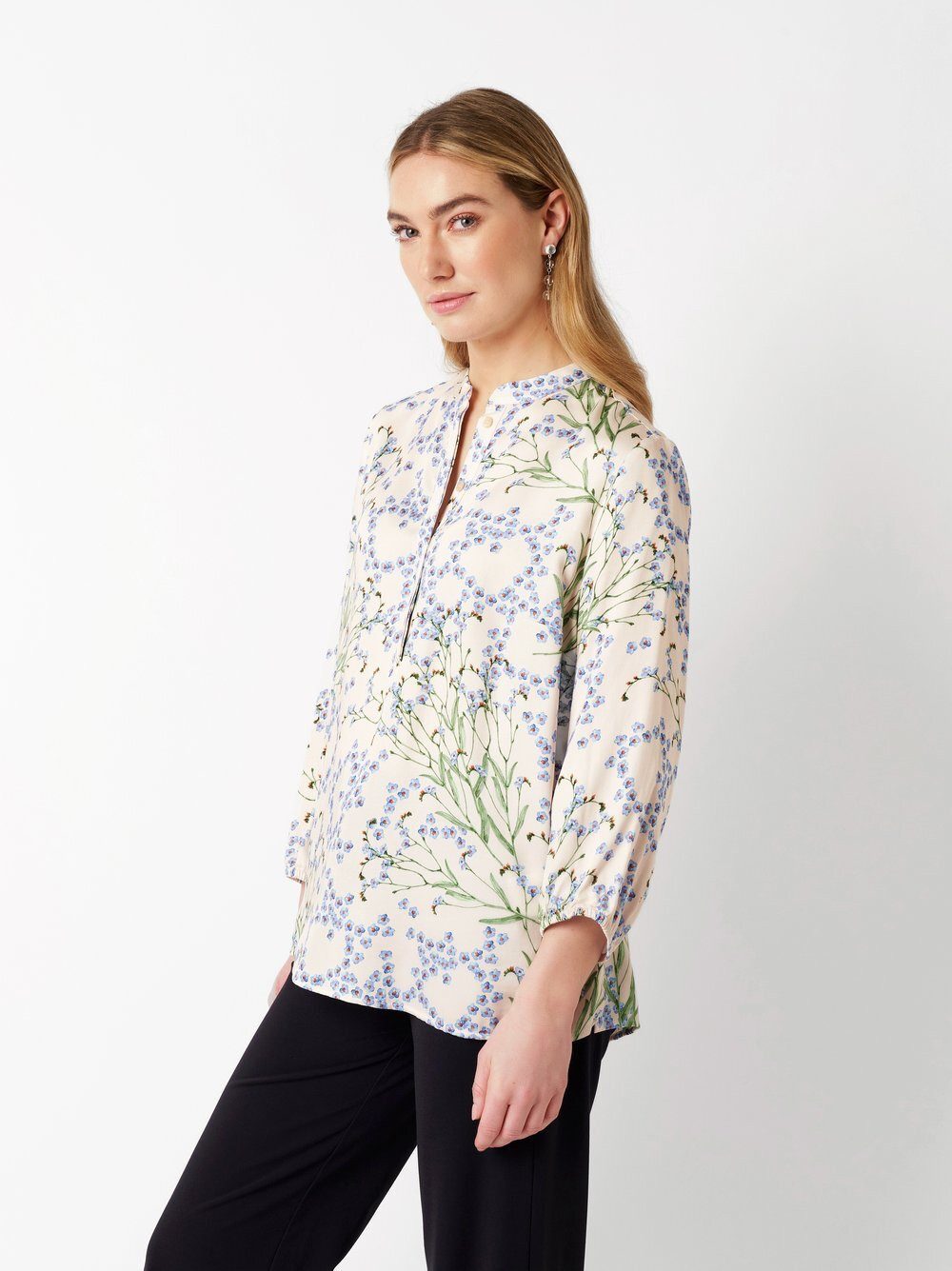 TONI Klassische Bluse Bella mit Flowerprint