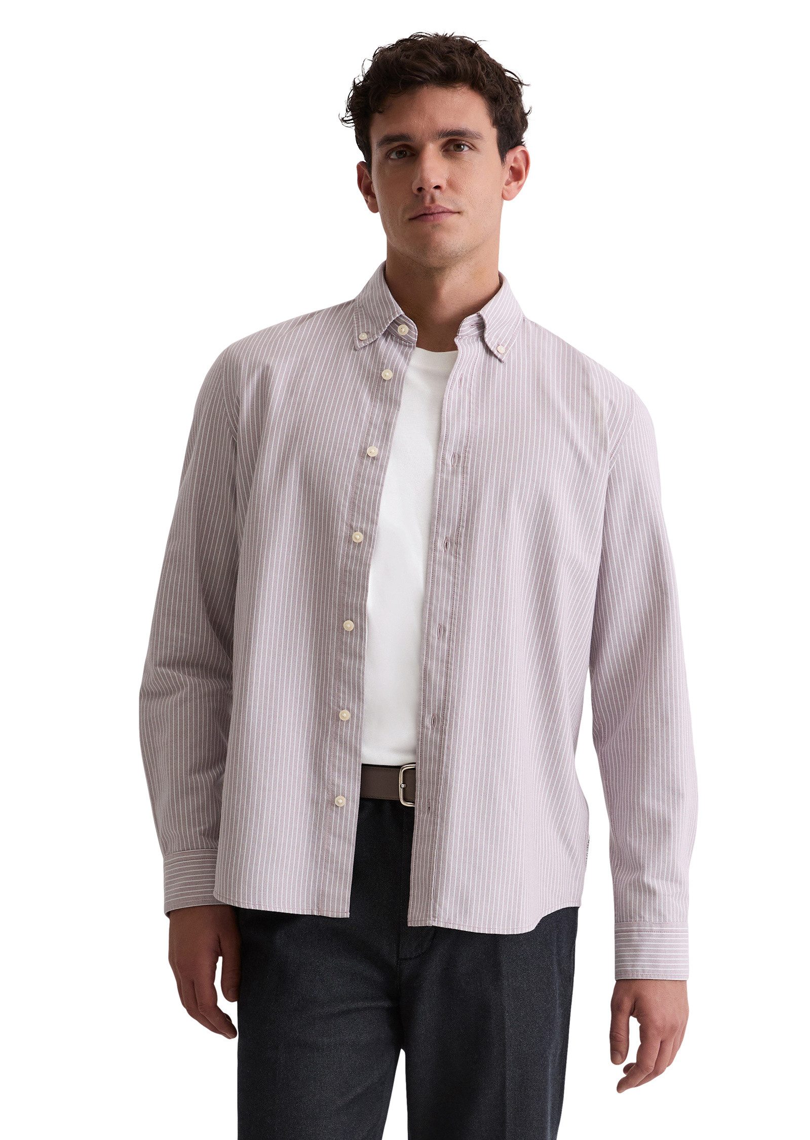 Marc O'Polo Langarmhemd mi Button-Down-Kragen