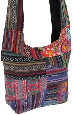 Guru-Shop Schultertasche Boho Schultertasche, Hippie Tasche, Ethno..