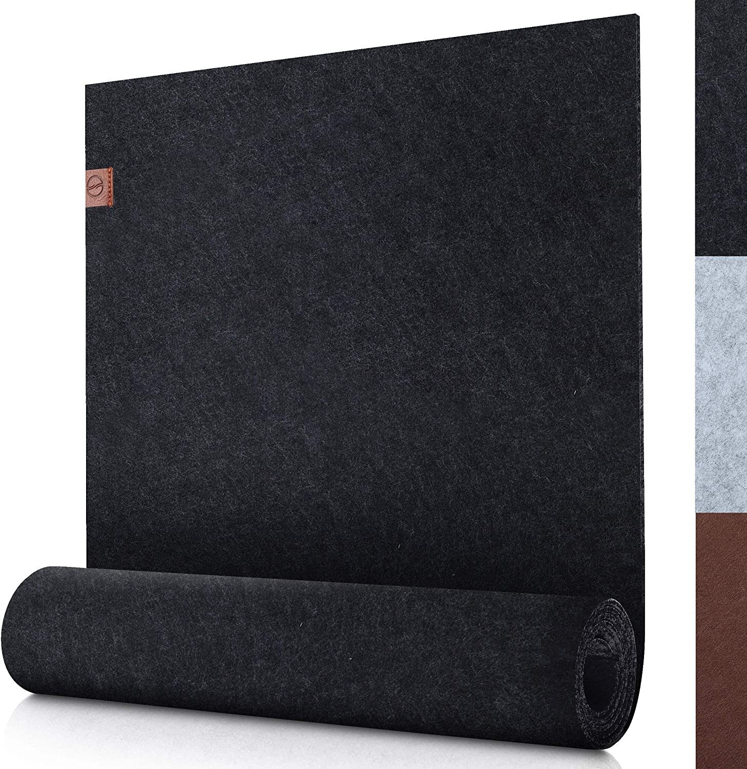 Loco Bird Tischläufer aus Filz, Abwaschbare Tischdecke mit Kunstleder-Label günstig online kaufen