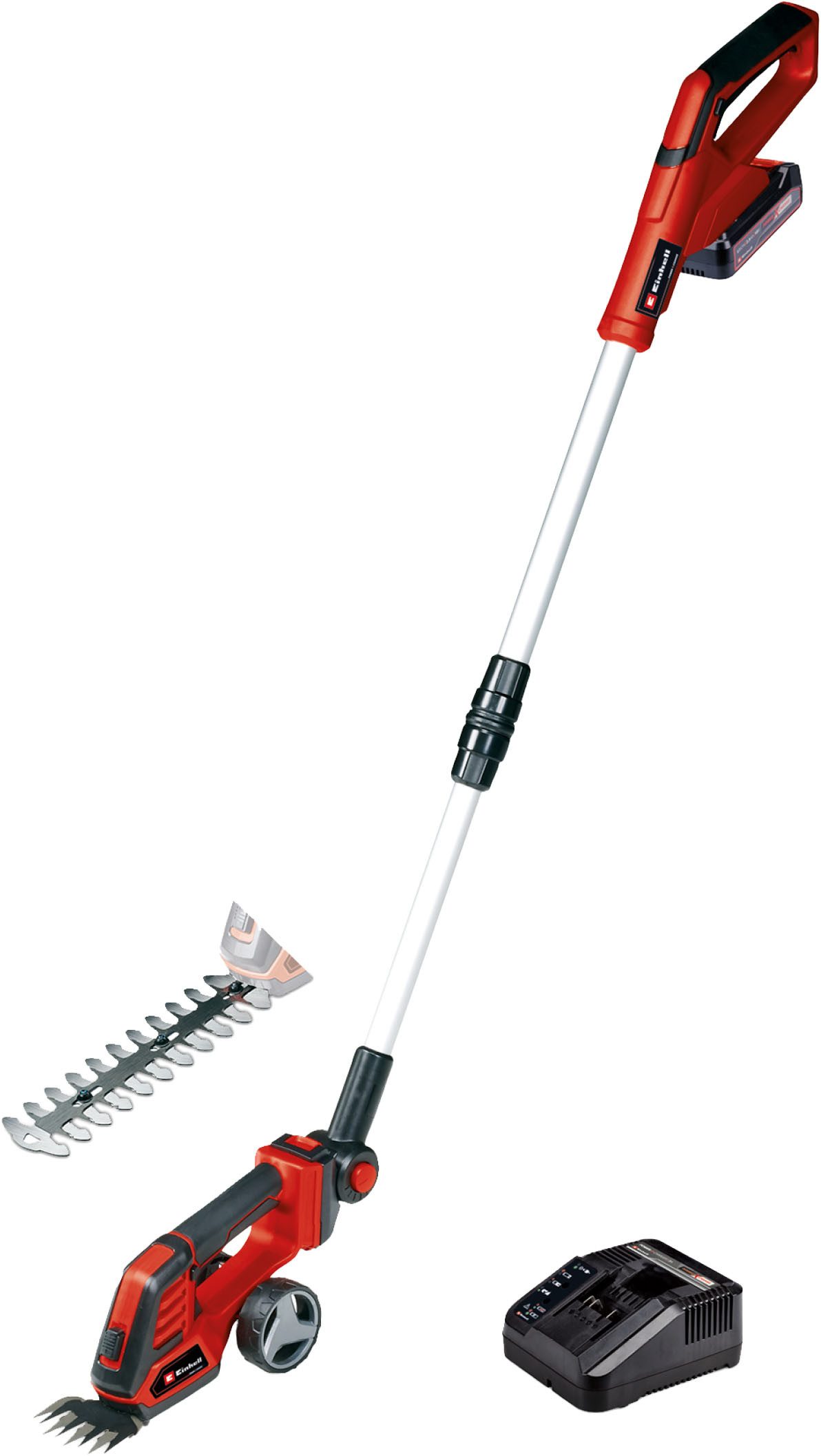 Einhell Akku-Gras- und Strauchscherenset »GE-CG 18/100 Li T Kit«, Inkl. 2,5 Ah Akku und Ladegerät