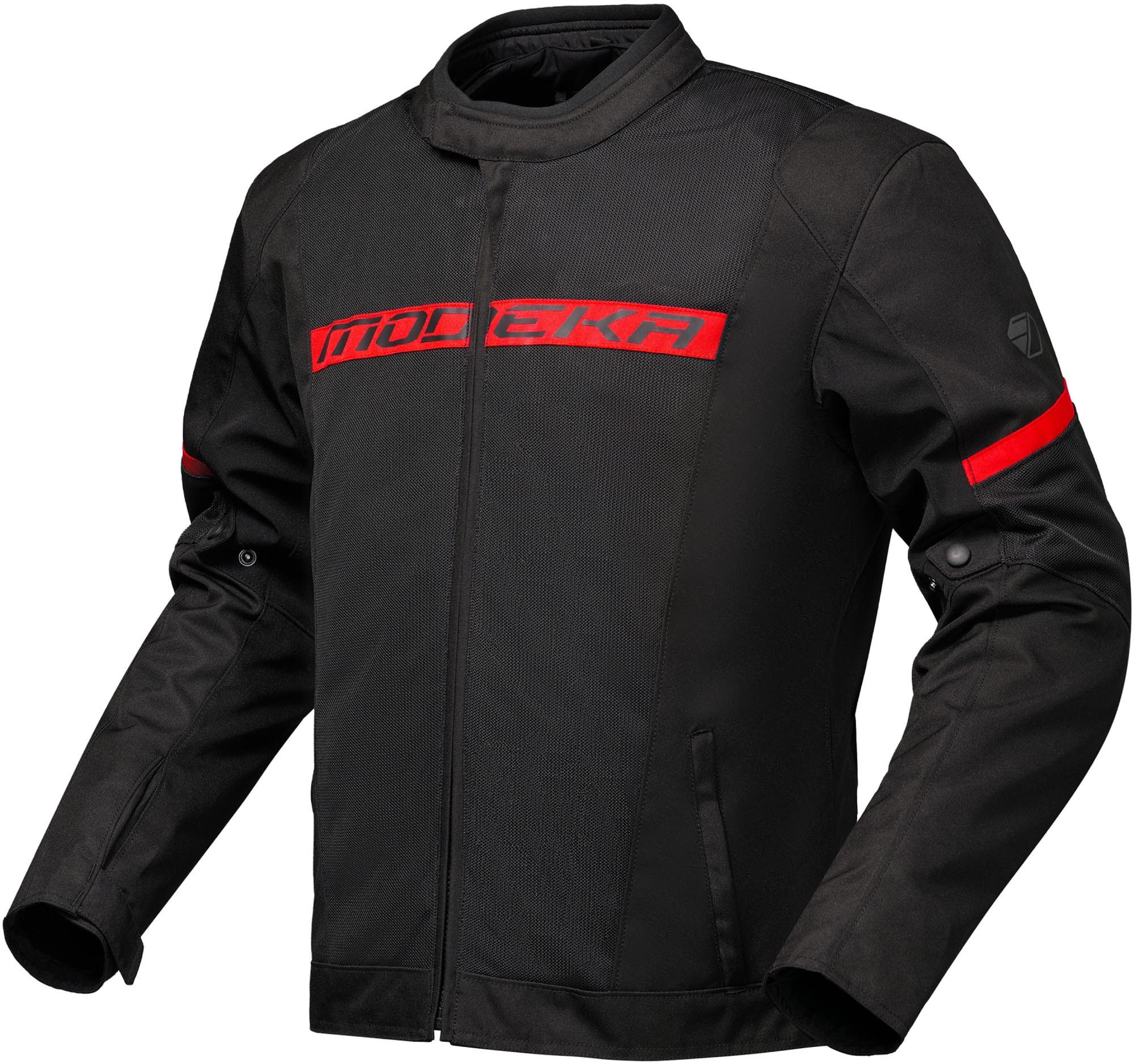 Modeka Motorradjacke Jano Air Motorrad Textiljacke Airbag vorbereitet,Ellenbogenprotektoren enthalten,herausnehmbare