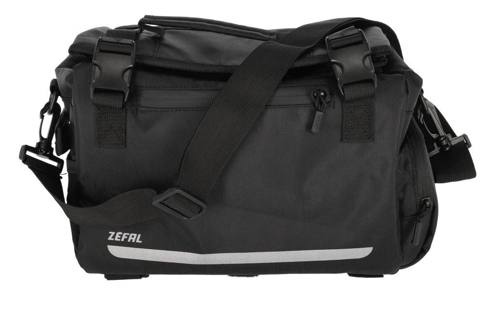 Zefal Fahrradtasche Zefal Gepäckträgertasche Z Travel 60 schwarz - Fahrradtasche 20 Liter