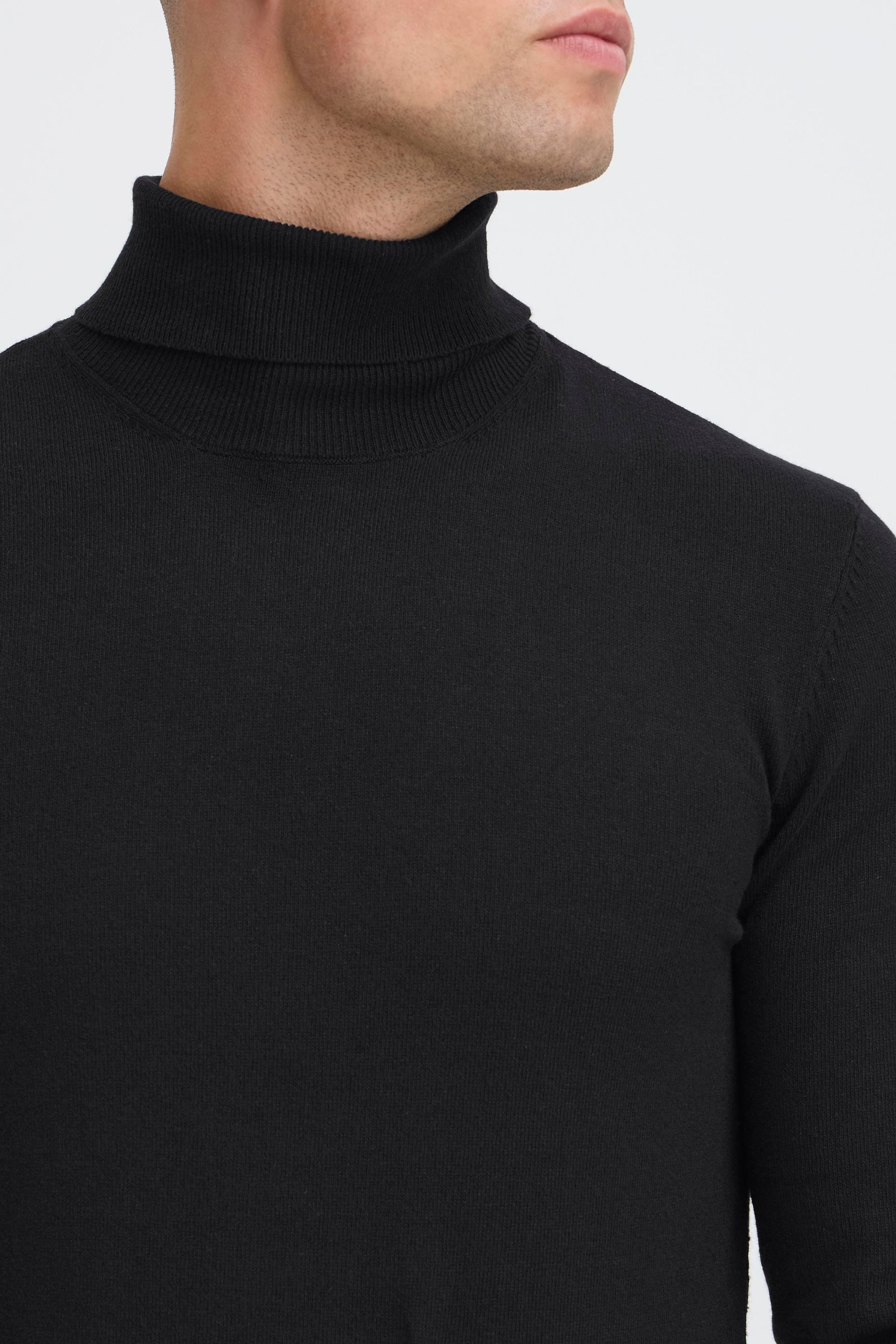 Blend Rollkragenpullover BHFibes Stilvoller Strickpullover mit Rollkragen