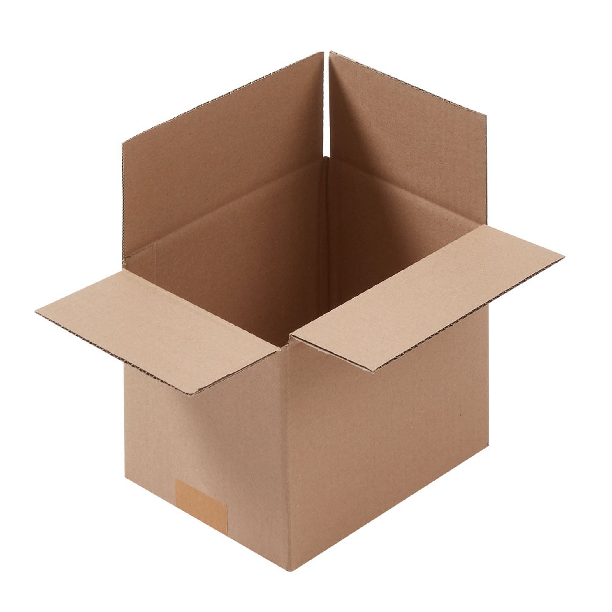 BB-Verpackungen Versandkarton Faltkarton, 1-wellig, 190 x 150 x 140 mm, 100 Stück
