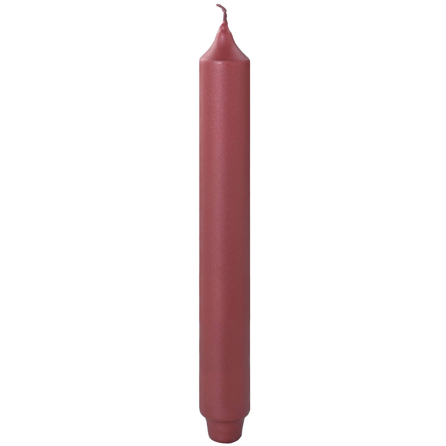 Fink Adventskerze FINK Stabkerze Candle - dunkelrot - H. 25cm x B. 3cm x D. 3cm (1 Stück)