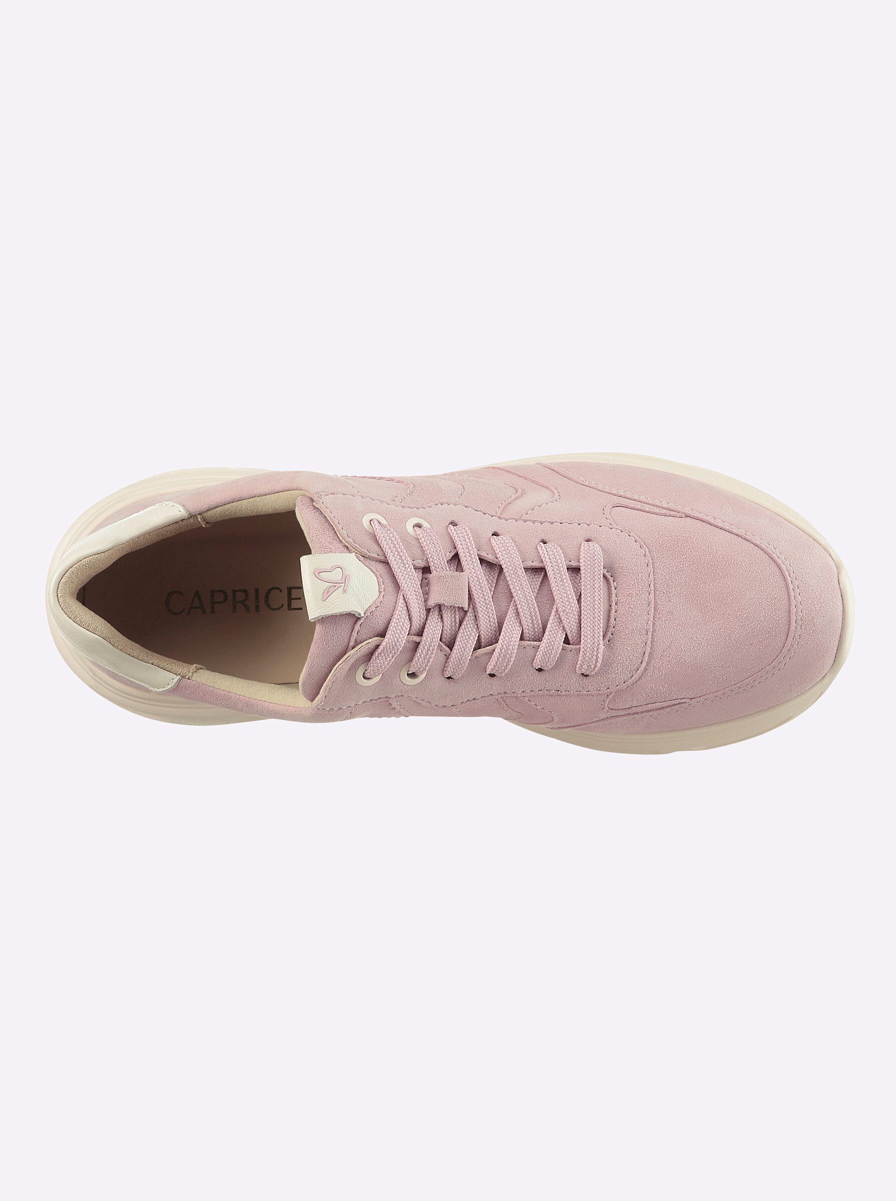 Caprice Sneaker Sneaker Flexible Laufsohle, Wechselfußbett, weiche Polsterung, Schrittdämpfung