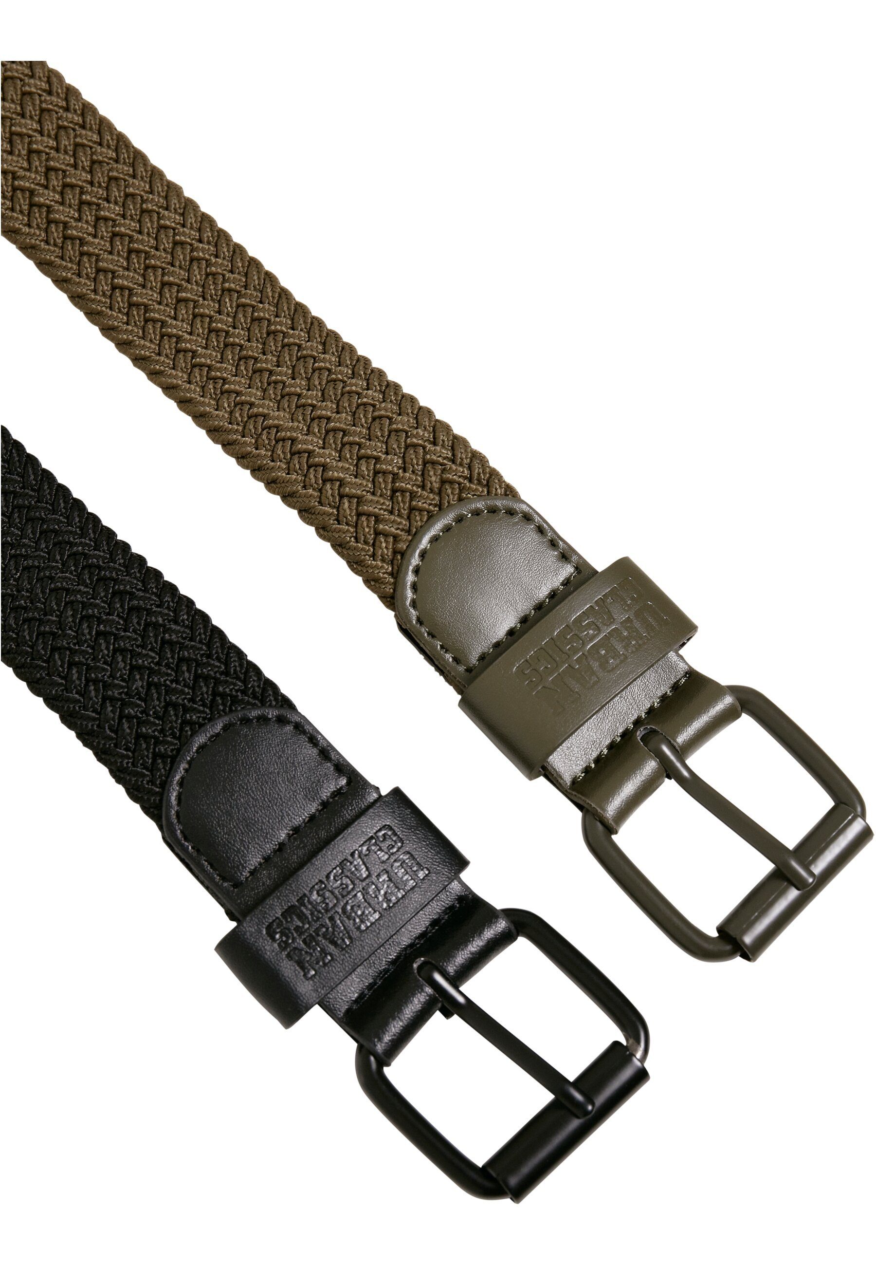 URBAN CLASSICS Hüftgürtel black-olive Set Belt Accessoires Elastic