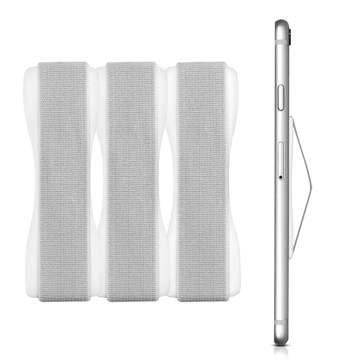 kwmobile Поп-розетки Smartphone Fingerhalter 3 Set, (3-tlg., Handy Halter Griff Halterung Einhandbedienung - 3x Handyhalter)