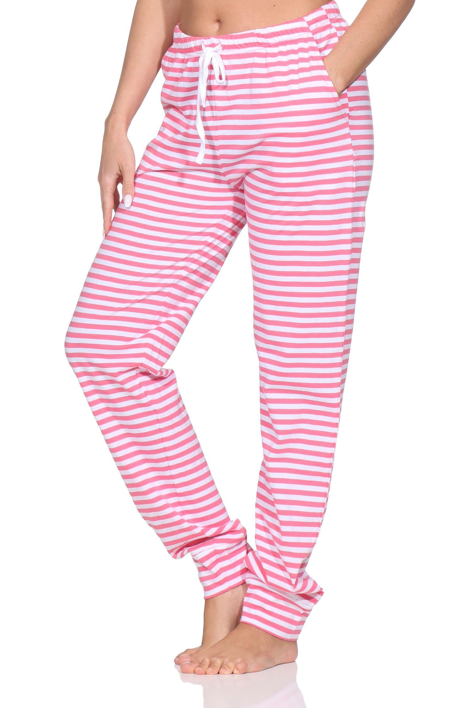 Normann Relaxanzug Damen Pyjama Hose lang Mix & Match - perfekt zu kombinieren – Bild 3 von 4
