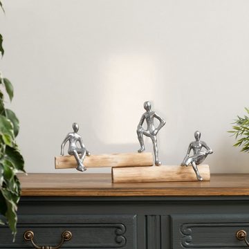 Moritz Skulptur Freunde fürs Leben, Dekoobjekt Holz Tischdeko Fensterdeko Wanddeko Holzdeko