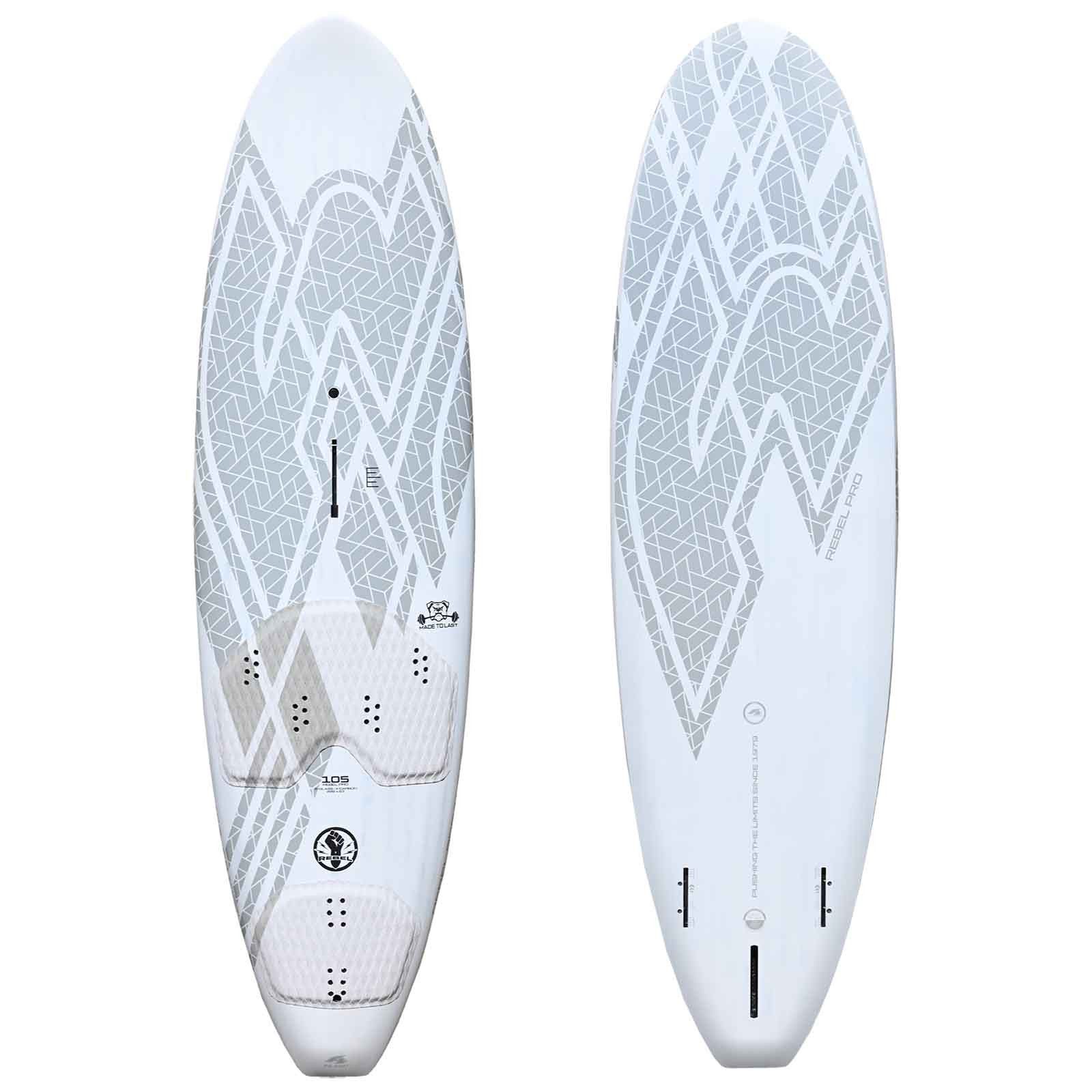 F2 Windsurfboard F2 Windsurfboard Rebel Pro Pro 115 l Grau 2024/25, Surfbrett