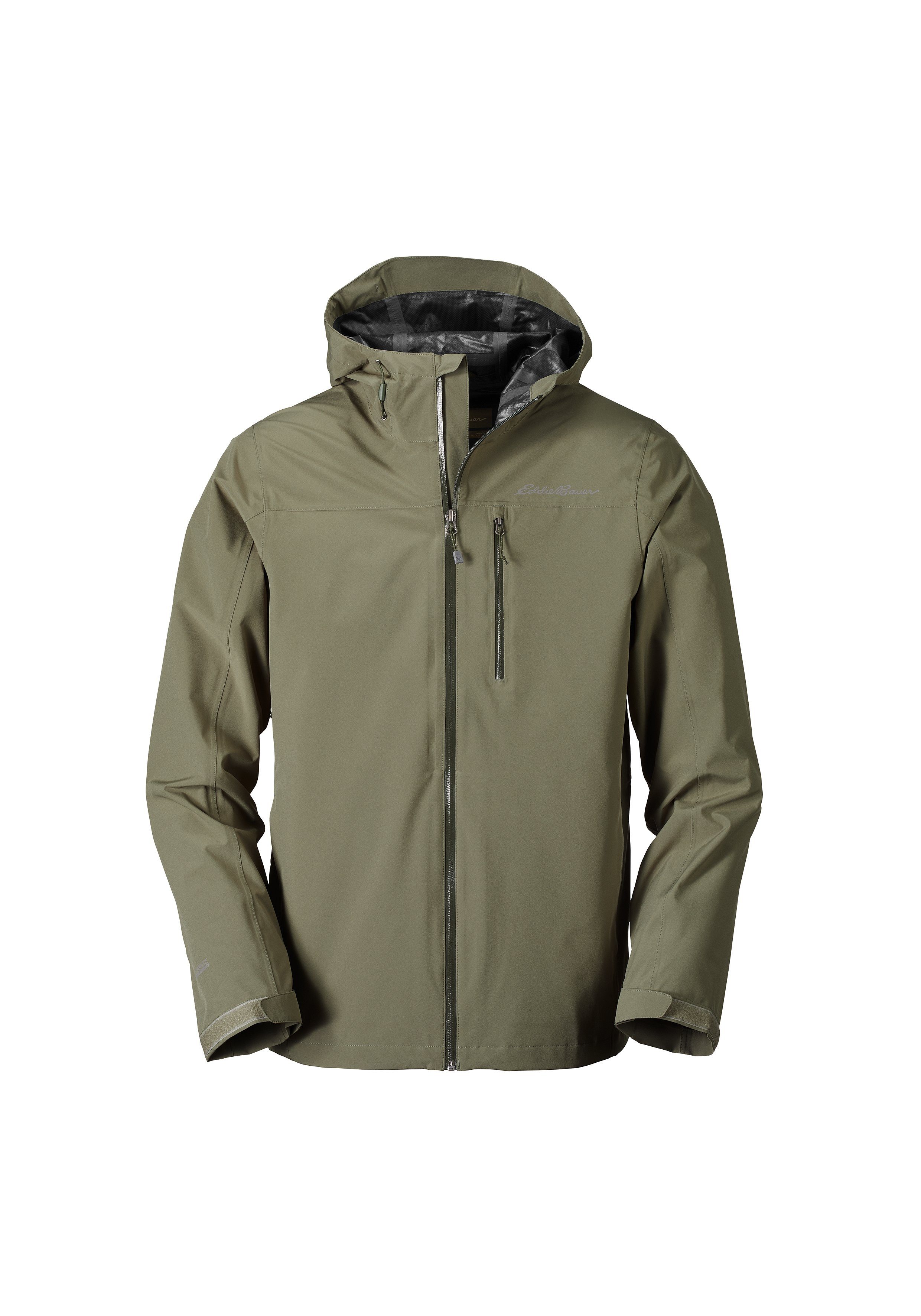 Regenjacke Stretch mit Blasses Cloud Bauer 2.0 Cap Kapuze Oliv Eddie