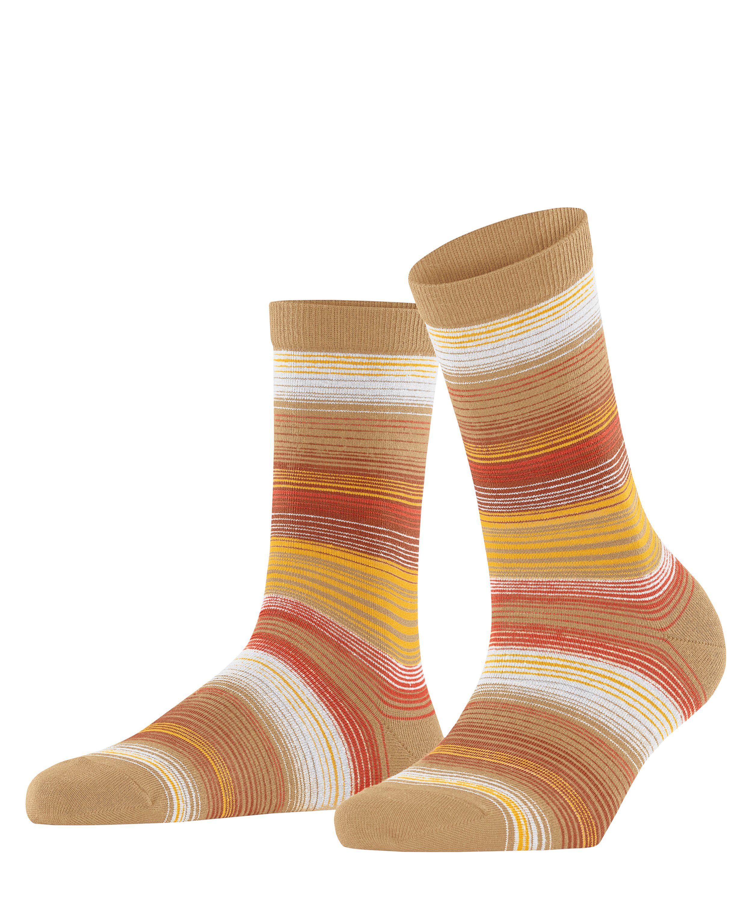 Burlington Socken Stripe (1-Paar) toffee (4670)