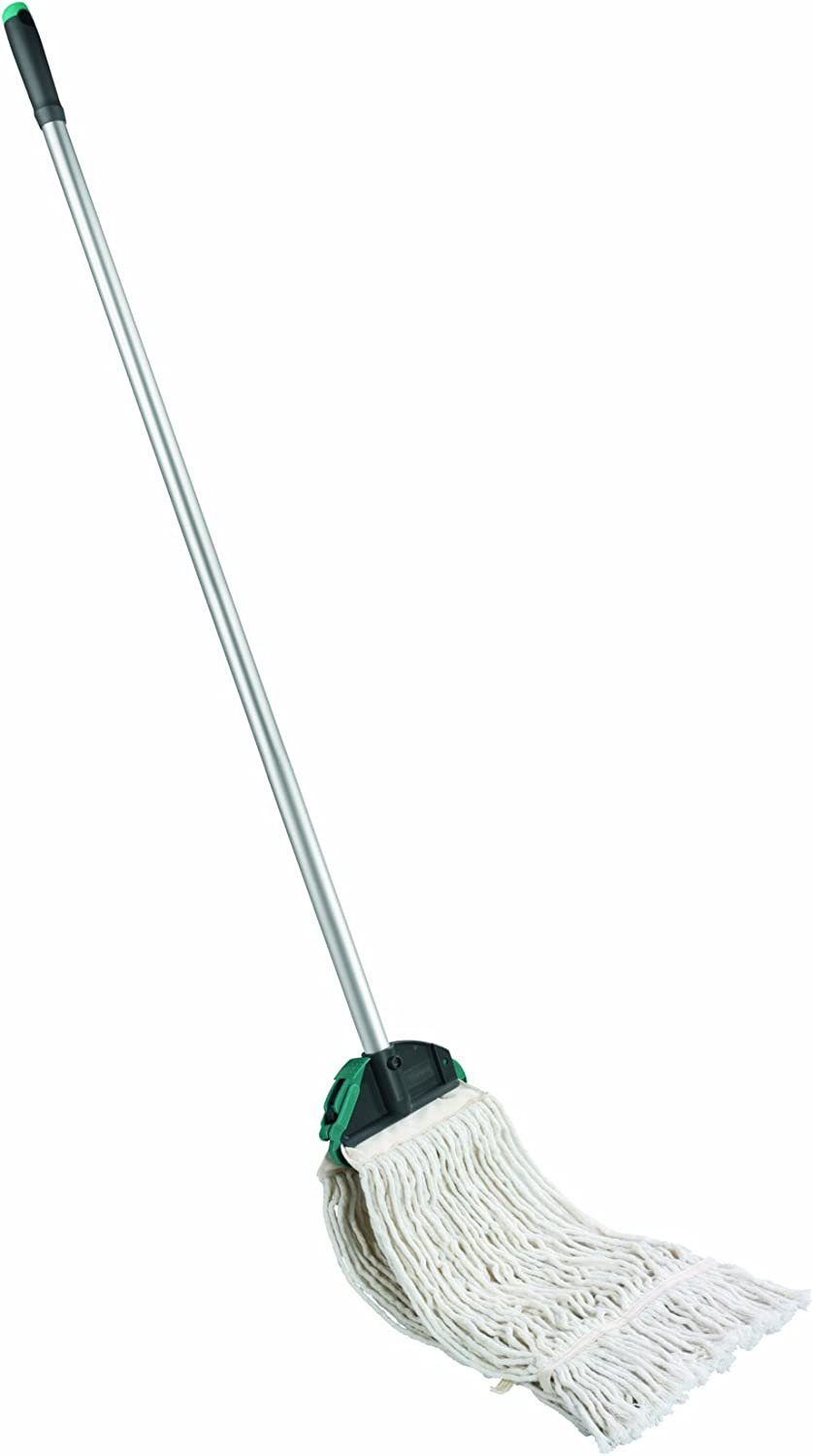 Leifheit Wischmopp Leifheit Professional Mop, Wischer für starke Verschmutzung, mit Aluminiumstiel 140 cm, Bodenwischer mit saugfähiger | Wischmopps