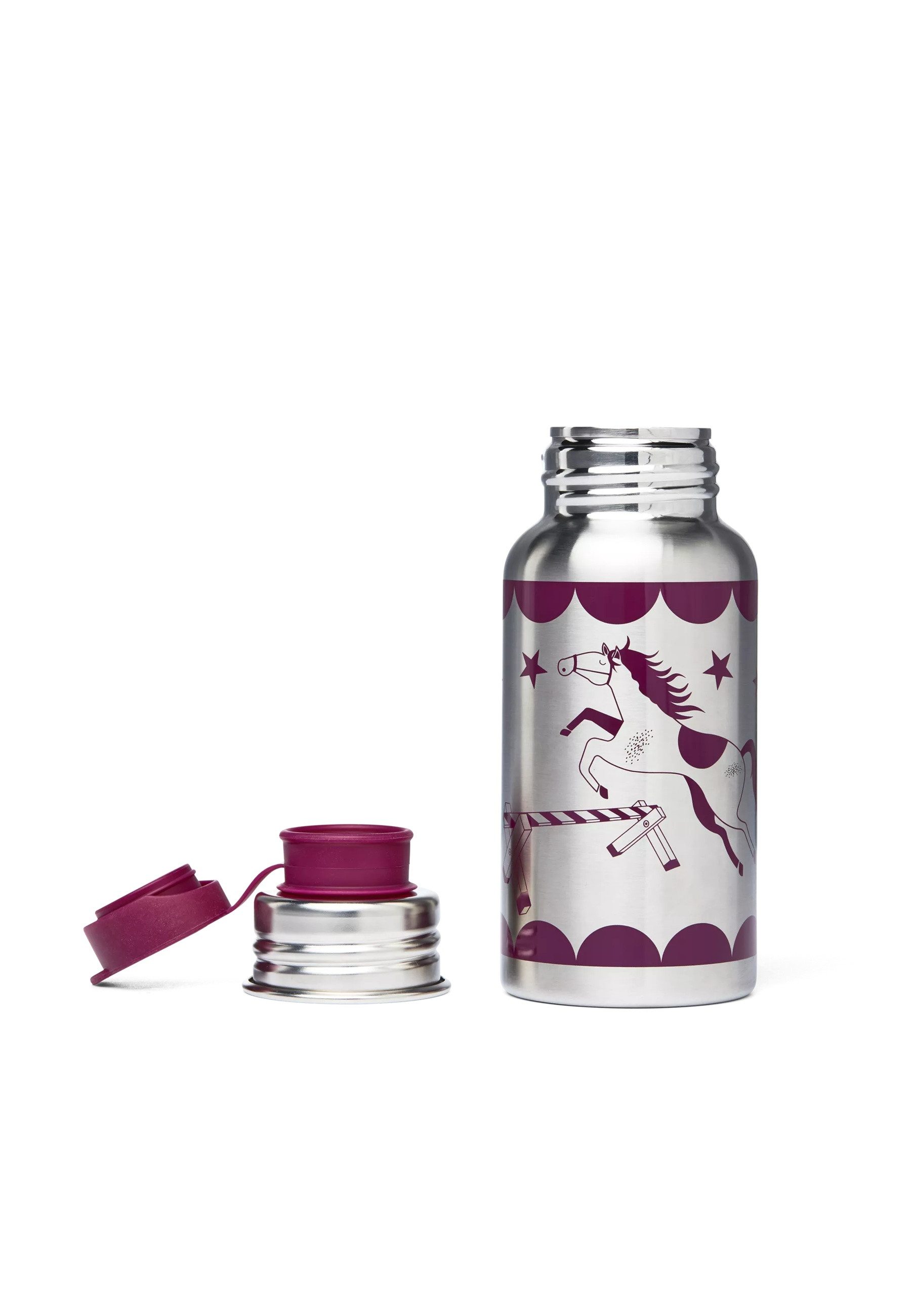 ergobag Trinkflasche Edelstahl Trinkflasche ., auslaufsicher und kohlensäuregeeignet