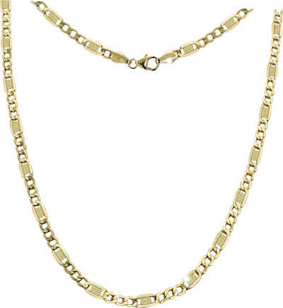 GoldDream Goldkette »GoldDream Collier Halskette 8K Gold« (Collier), Damen Colliers Halskette 50cm, 333 Gelbgold - 8 Karat Echtgold, 333er Gelbgold