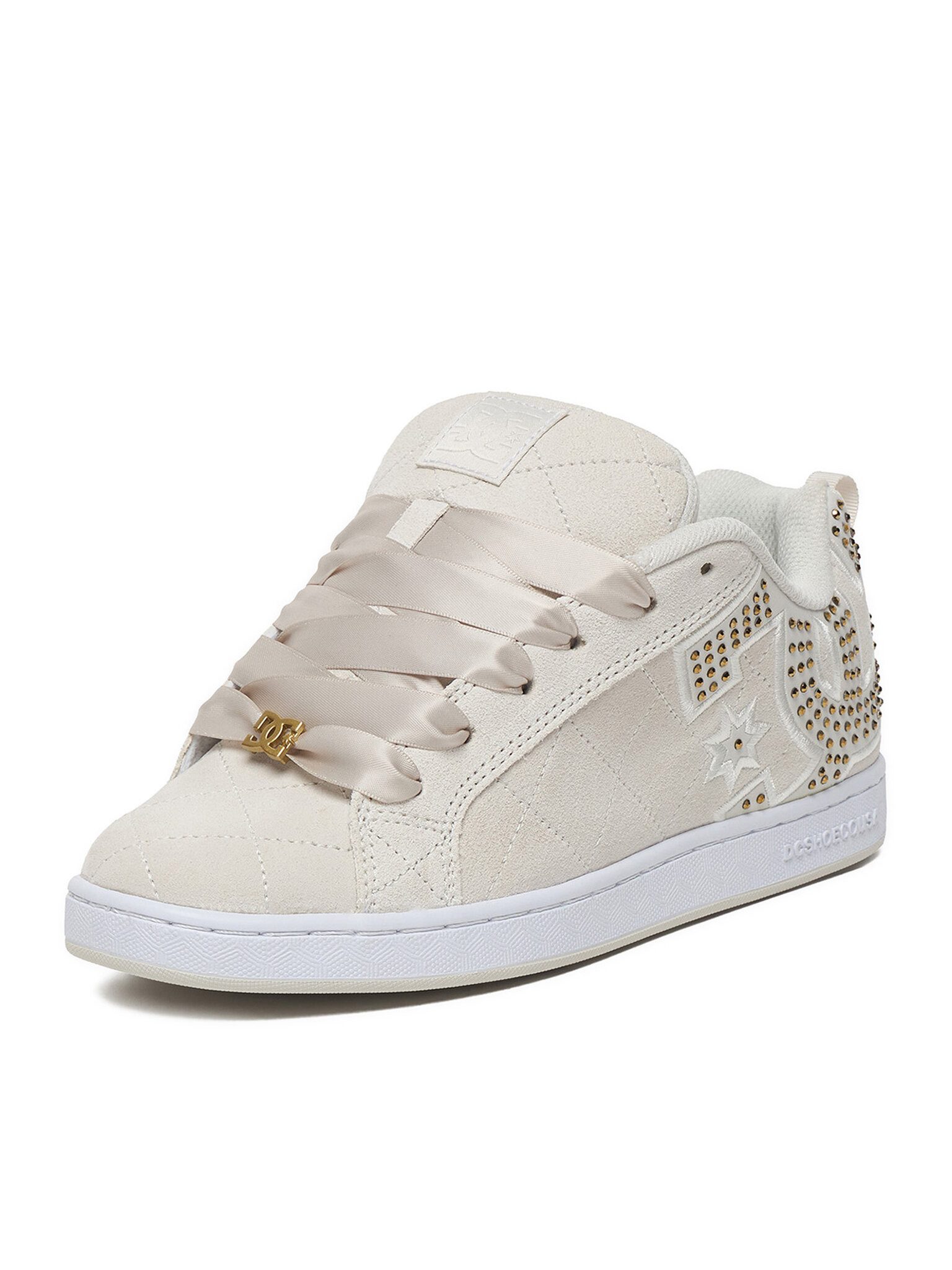 DC Shoes Dc Shoes Damen-Sneakers Écru DC SHOES-EO-COURT GRAFFIK SE DC01666102 B Sneaker