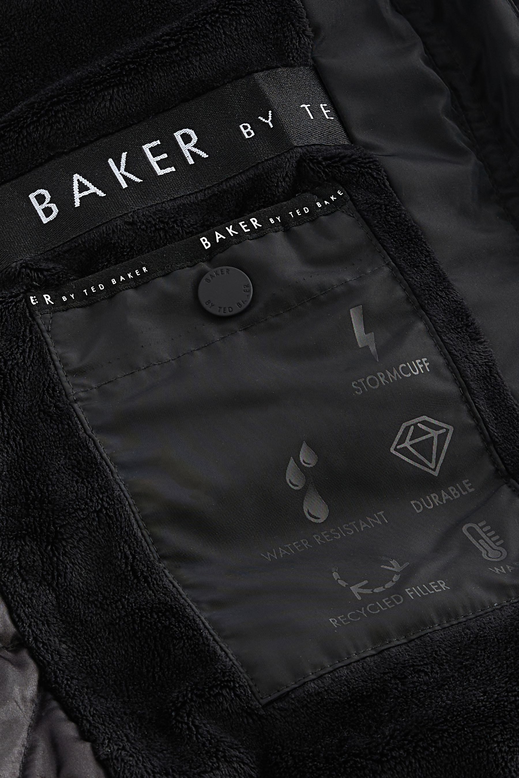 Baker by Ted Baker Steppmantel Baker by Ted Baker Wasserabweisender Steppmantel (1-tlg)